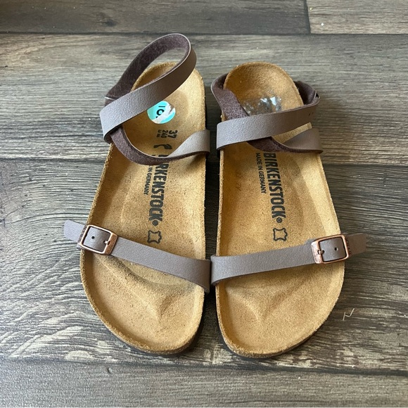 Birkenstocks Daloa Women's Sandals Leather Brown Size 37/240 NEW - Picture 5 of 7